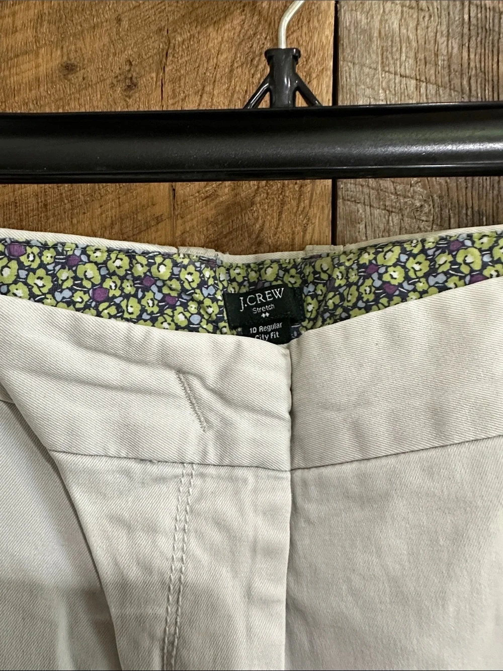 J Crew Stretch women’s pants mid rise Size 10 H01